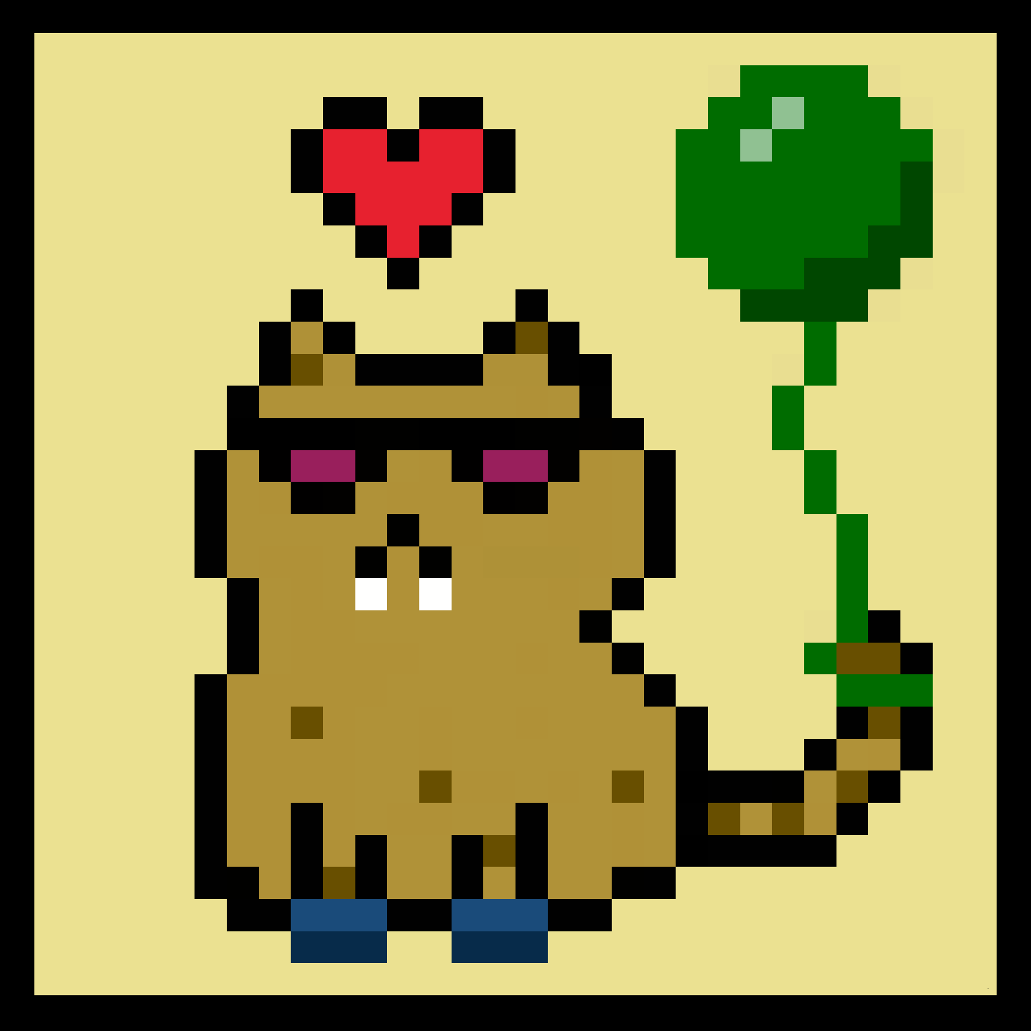 Lazy Kitties #15 static token preview