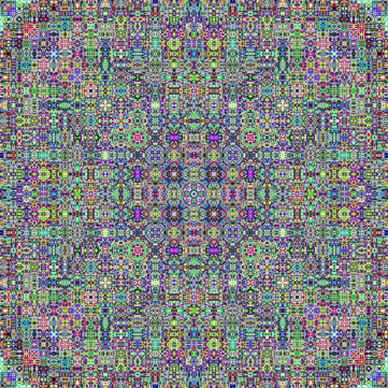 Kaleidoscopic Nexus #23 static token preview
