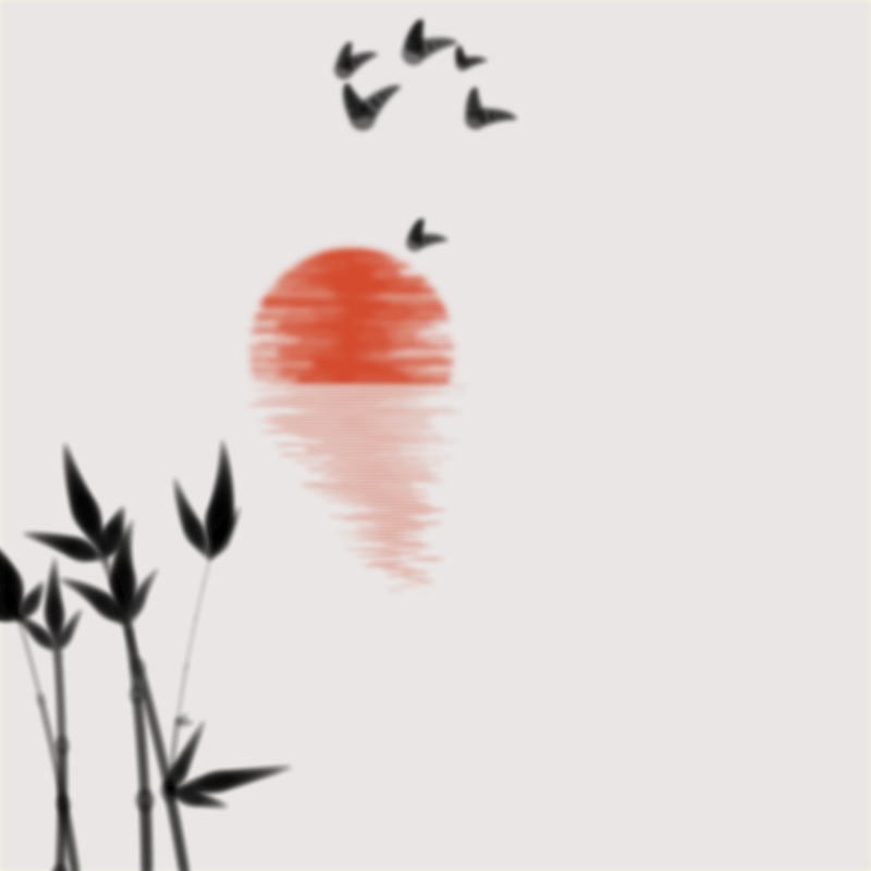 Sunset on Water #16 static token preview