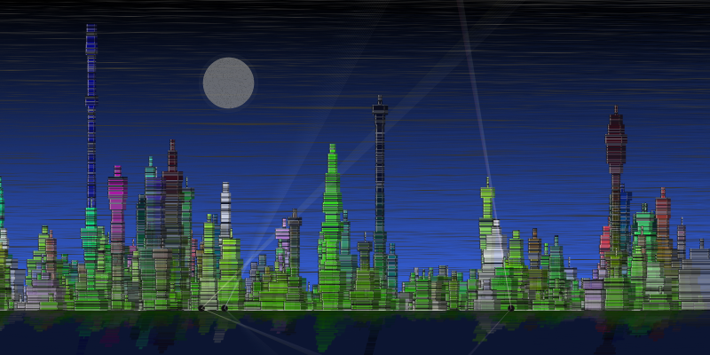 Fictional Cityscapes #19 static token preview