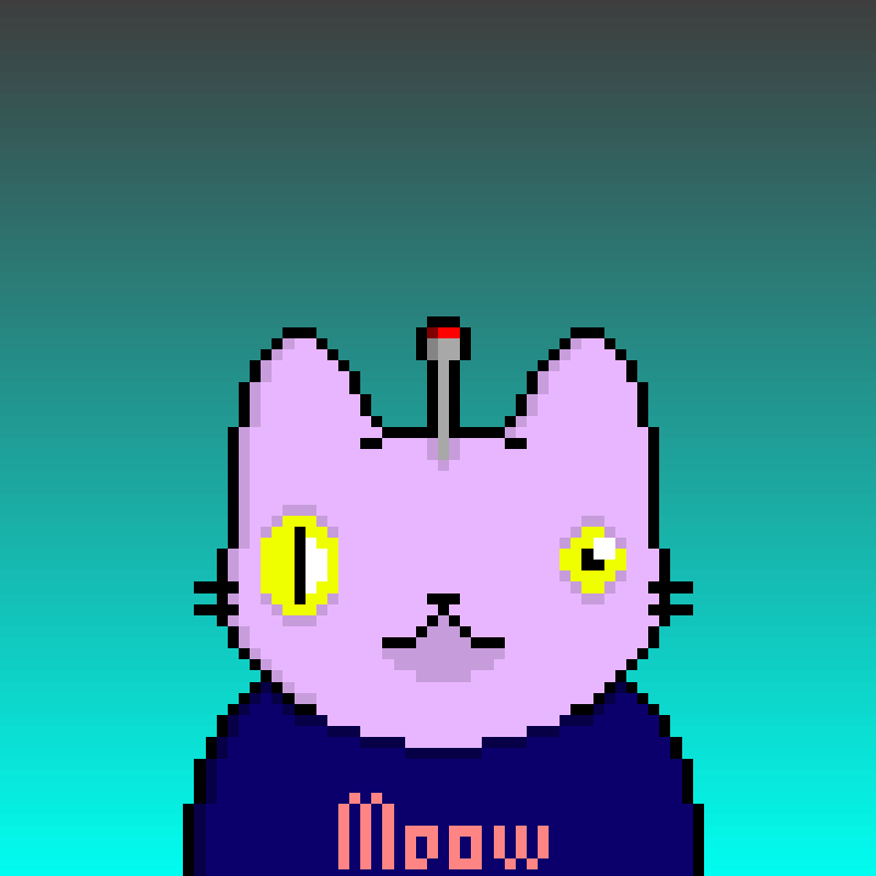 Totally Random Cats #8 static token preview