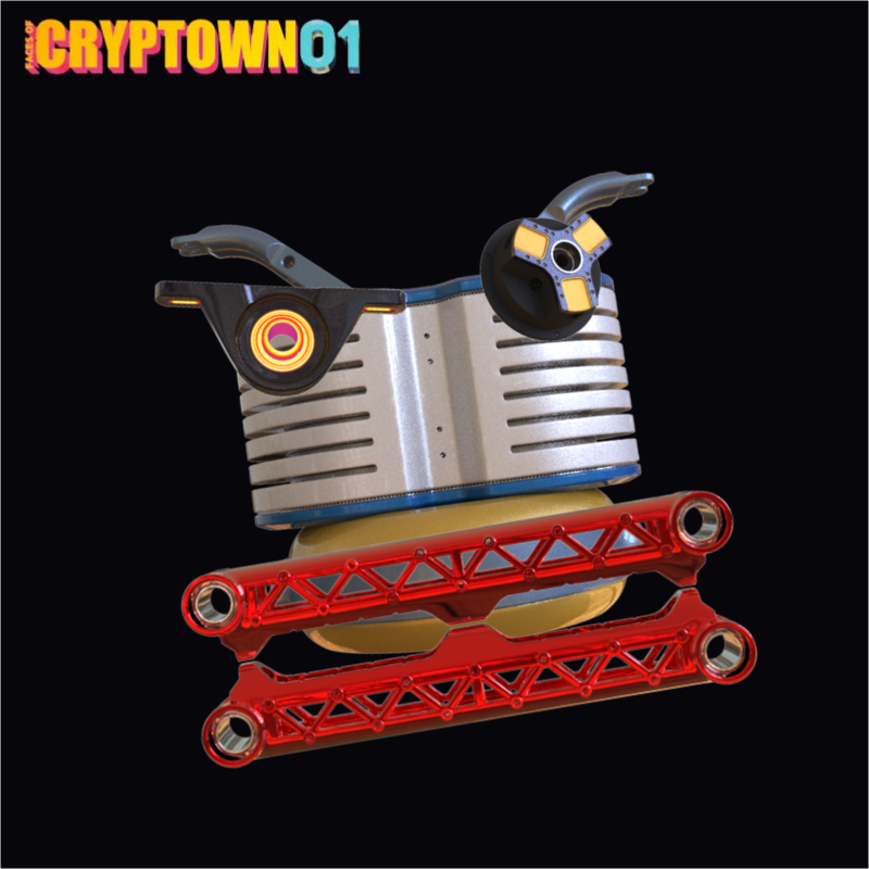FacesOfCryptown vol.01 #11 static token preview