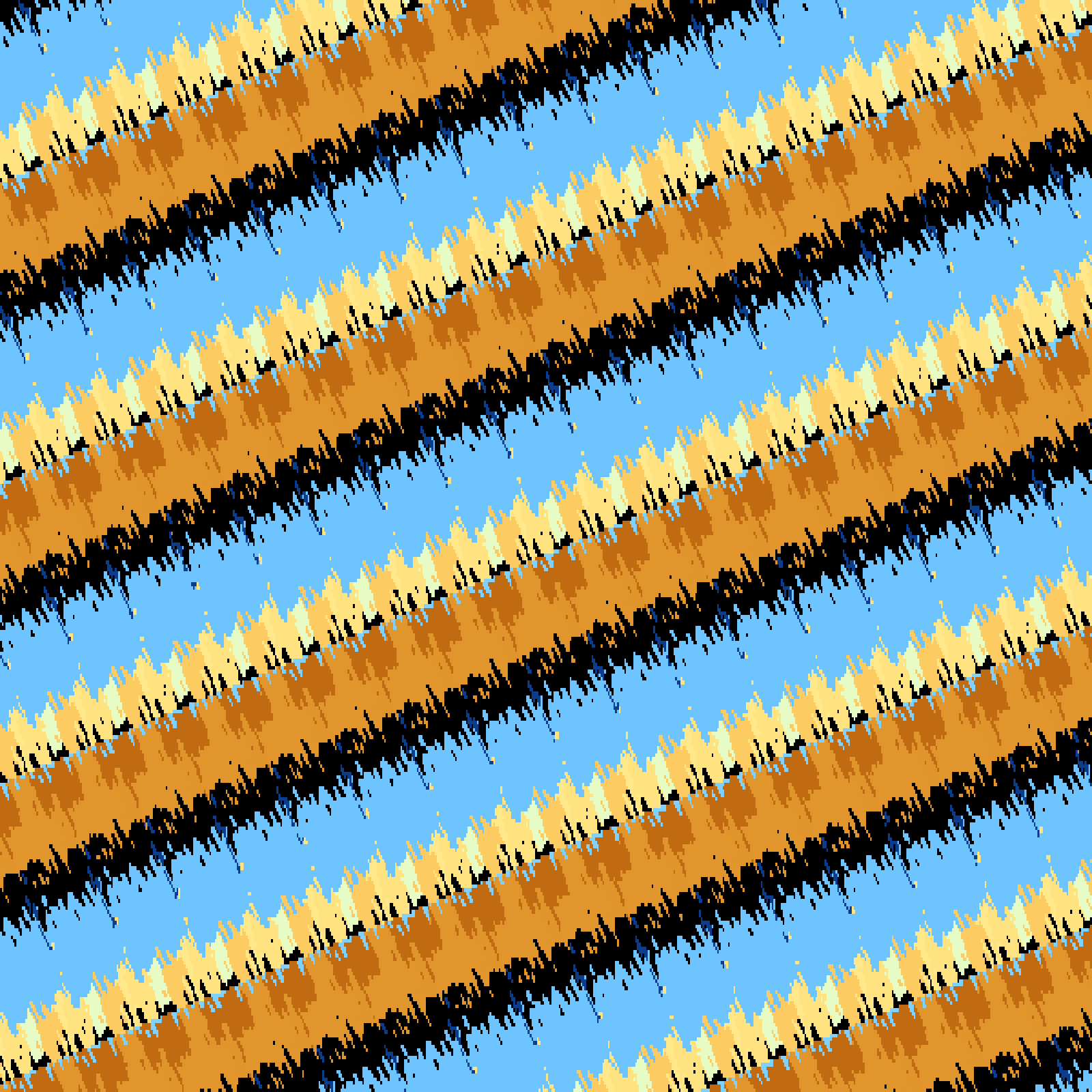 Dithered Stripes #18 static token preview
