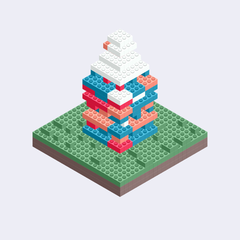 Plastic Town I #18 static token preview