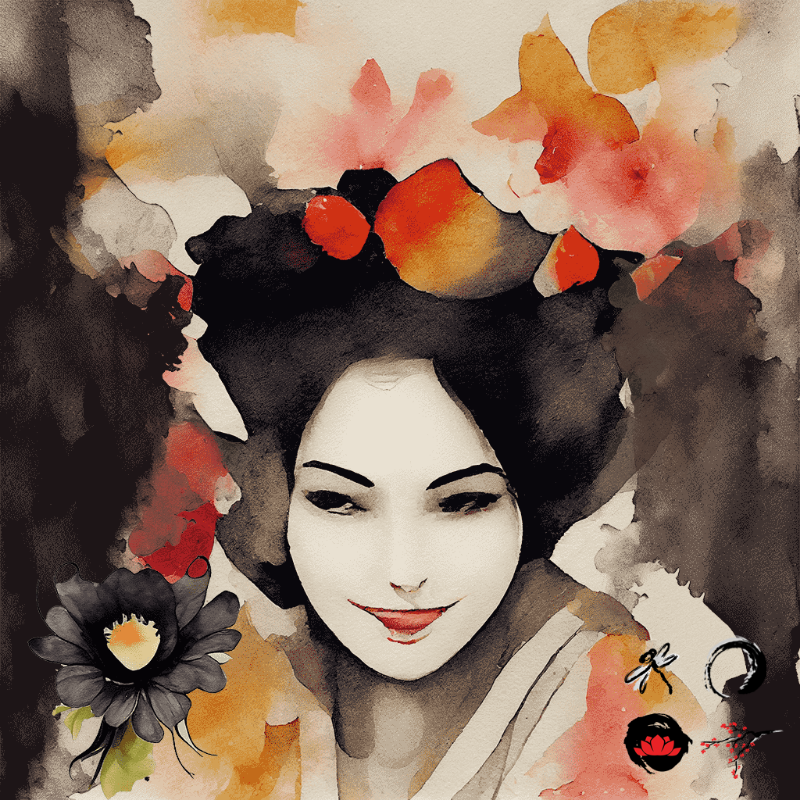 calm geisha #7 static token preview