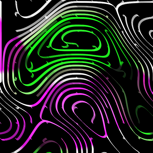 Drawing with ribbons #3 static token preview
