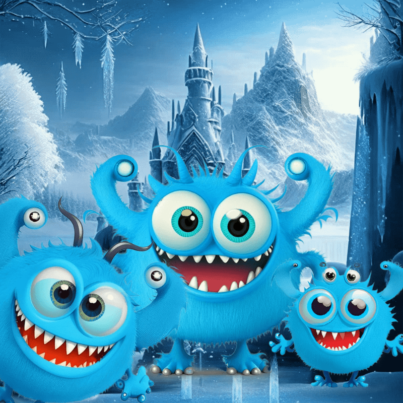 Ice Monsters #13 static token preview
