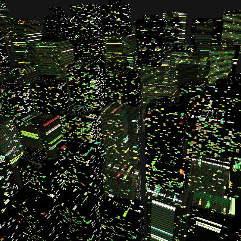 Night city glow #13 static token preview