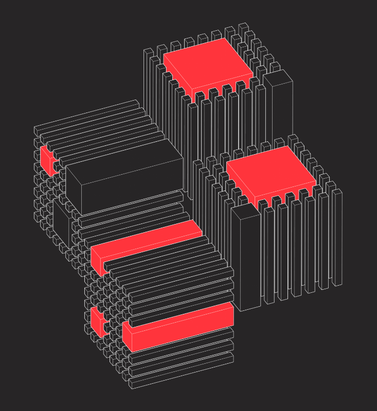 Cubick (Neon Red) #3 static token preview