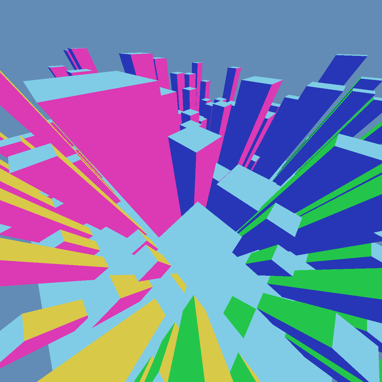 NYC psychedelic flying #7 static token preview