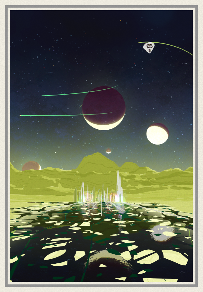 Visa to the stars #86 static token preview