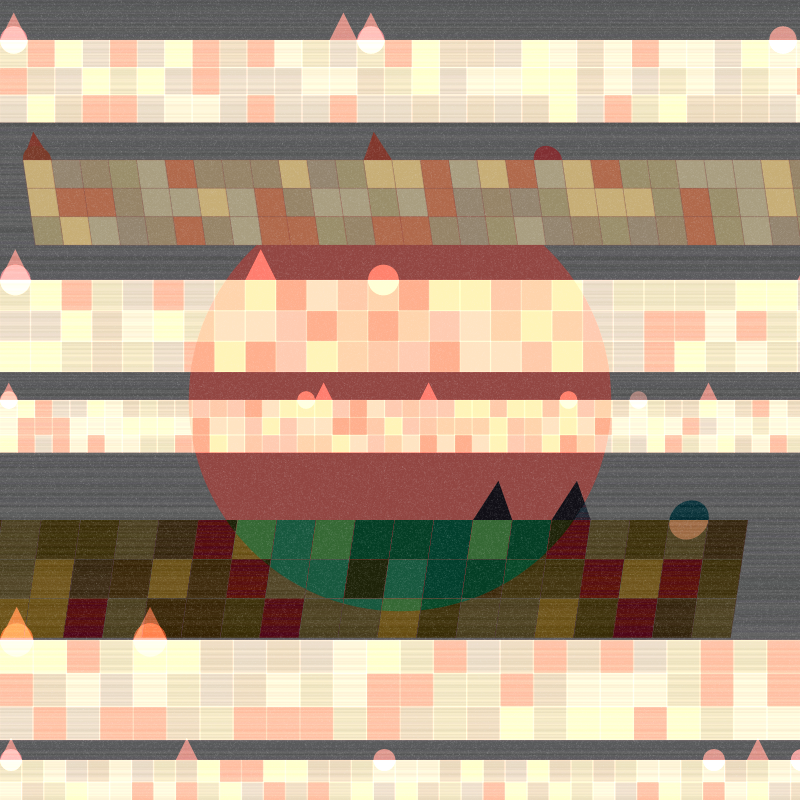 Free impression of Paul Klee - Castle #5 static token preview