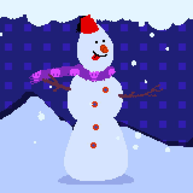 Freaky Snowman #5 static token preview