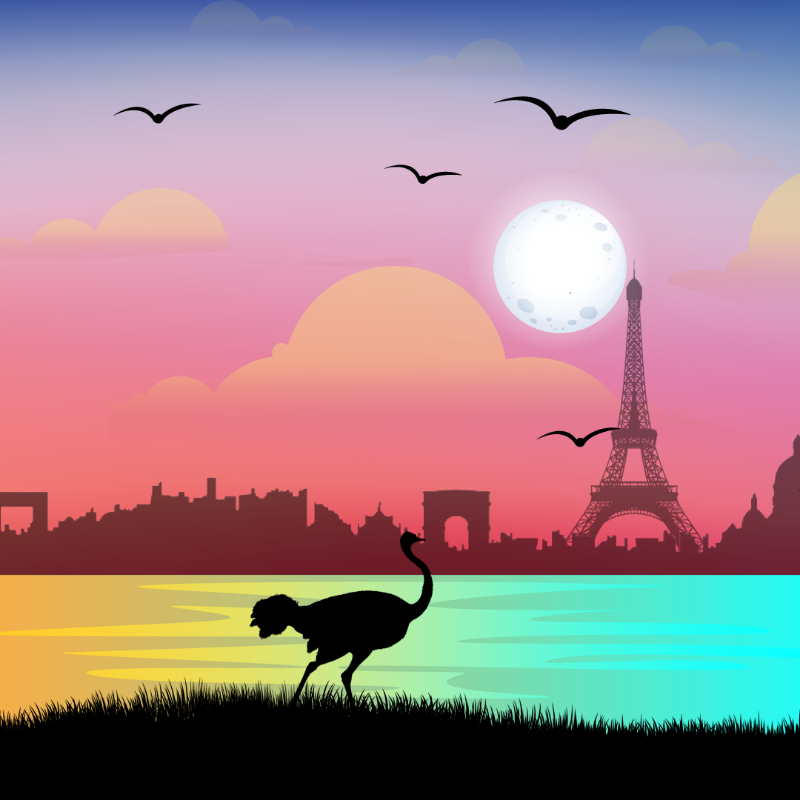 We Care...Ostrich #8 static token preview