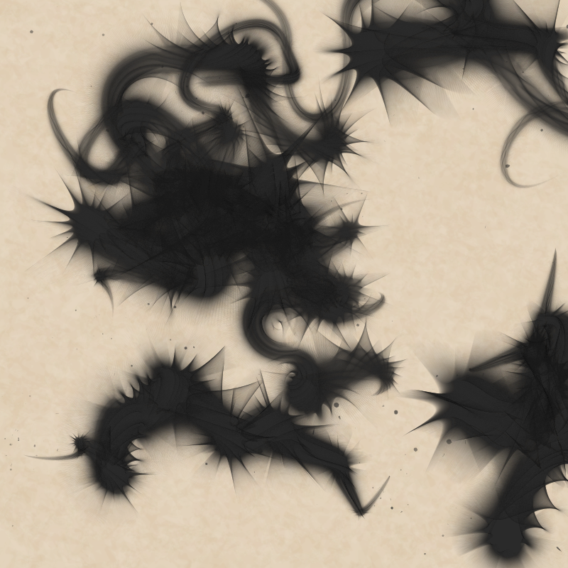 Abstract Calligraphy #2 static token preview