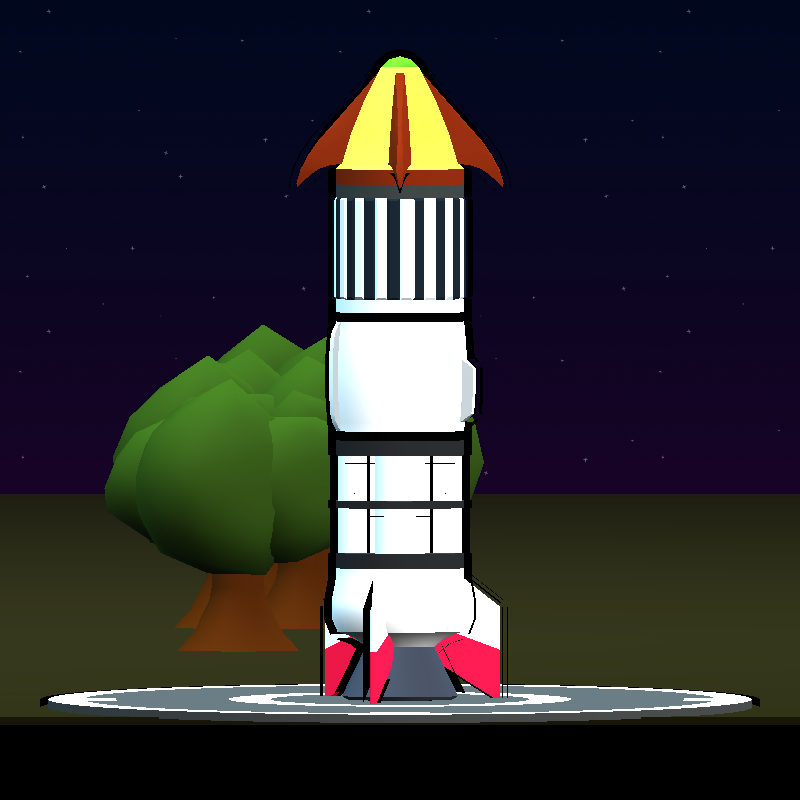 FXRockets #2 static token preview