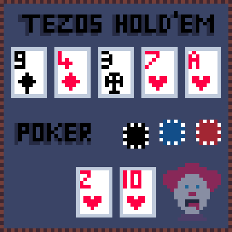 Tezos Hold'em Poker #8 static token preview