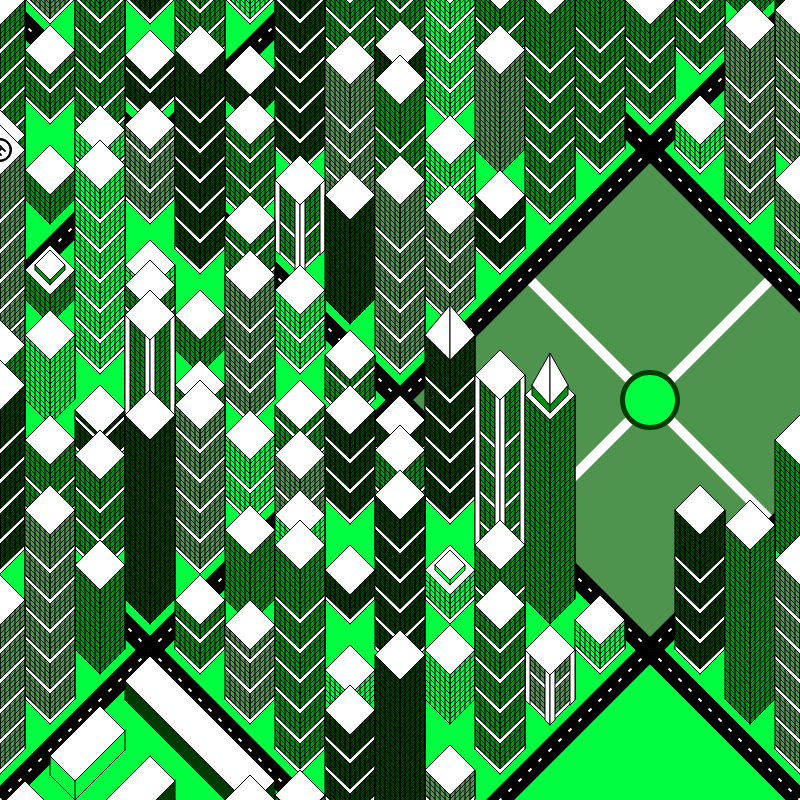 A City from Above #6 static token preview