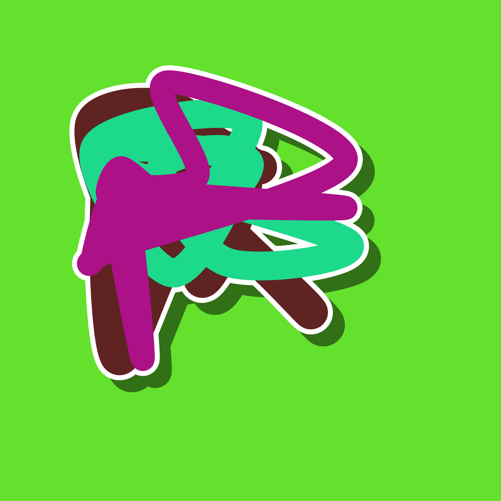 Generative Gestural Abstraction 1 #20 static token preview