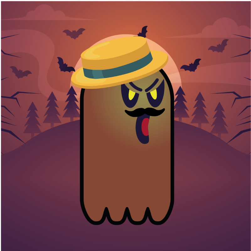 Mystery Ghost #9 static token preview