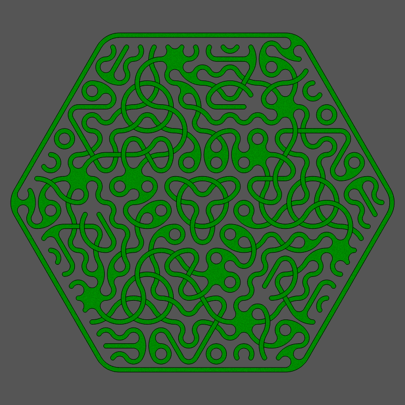 Threefold Symmetry - Dark Variations #1 static token preview