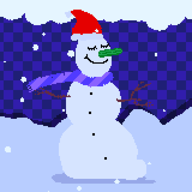 Freaky Snowman #21 static token preview