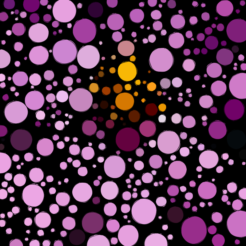 roughly packed flowers #20 static token preview