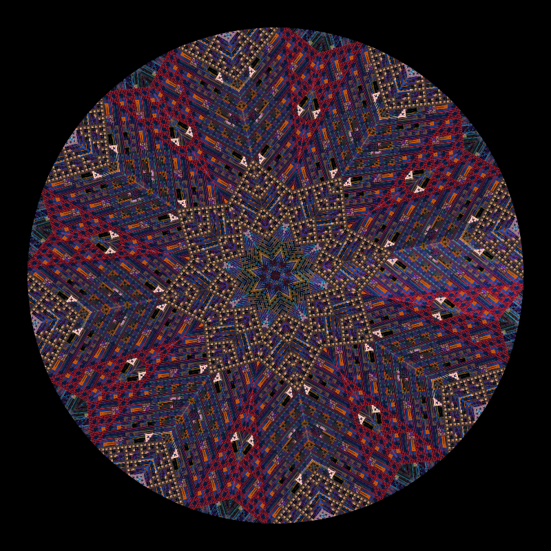 Binary kaleidoscope #5 static token preview