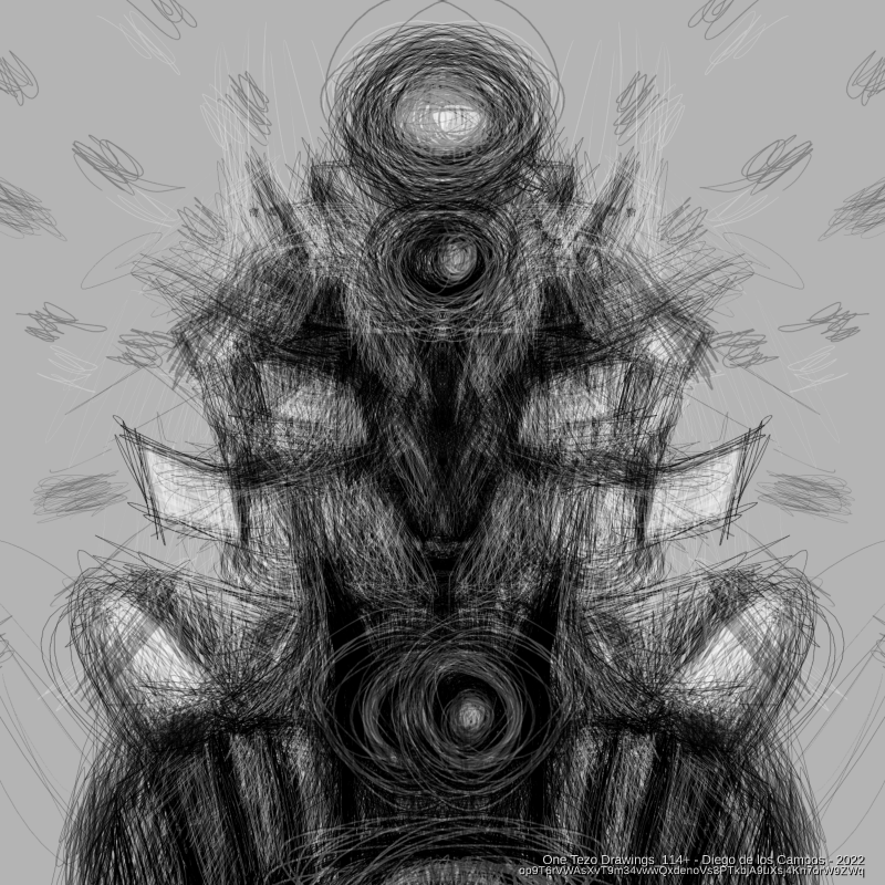 One Tezo Drawings_114+ #17 static token preview