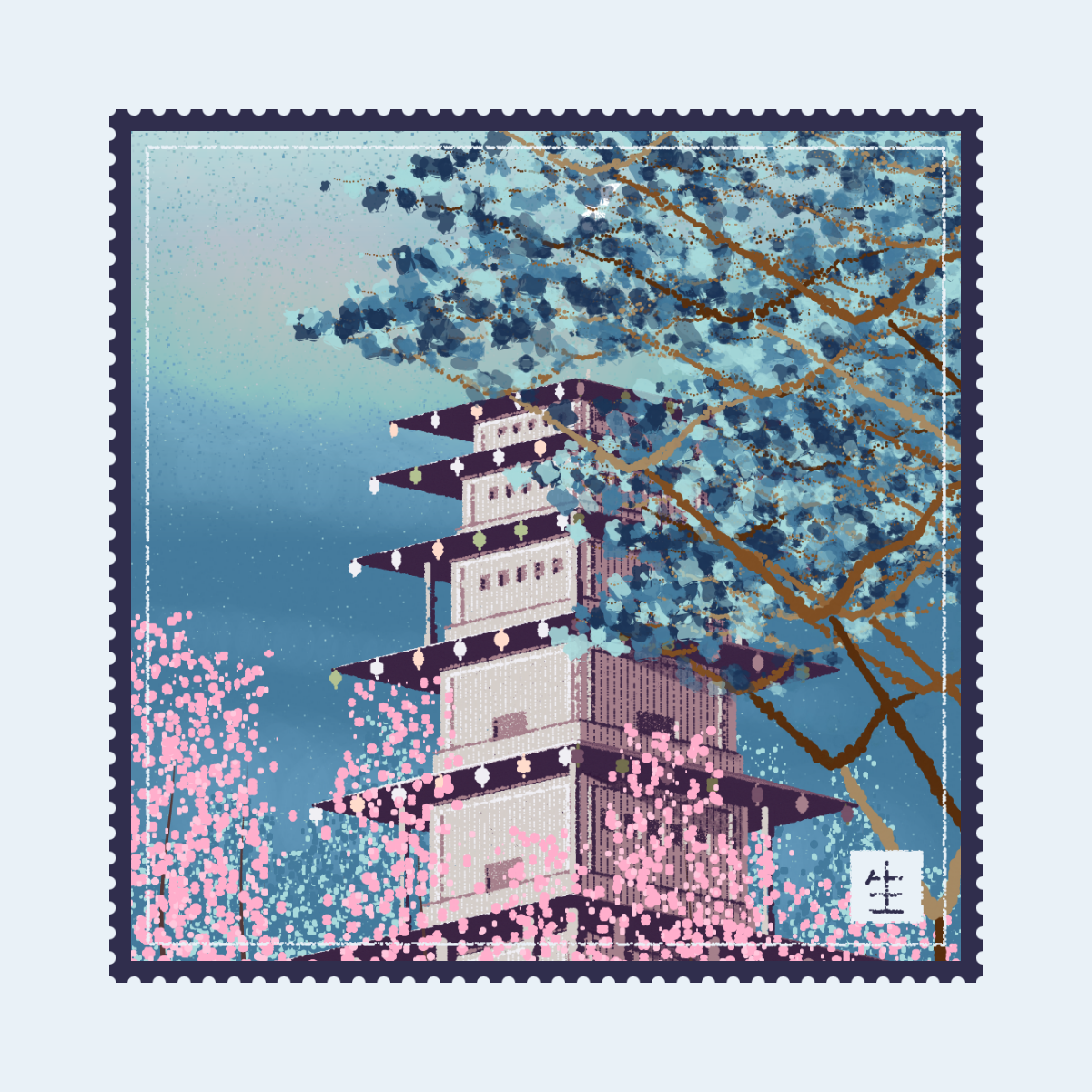 ABANDONED TEMPLE 廃寺 #5 static token preview