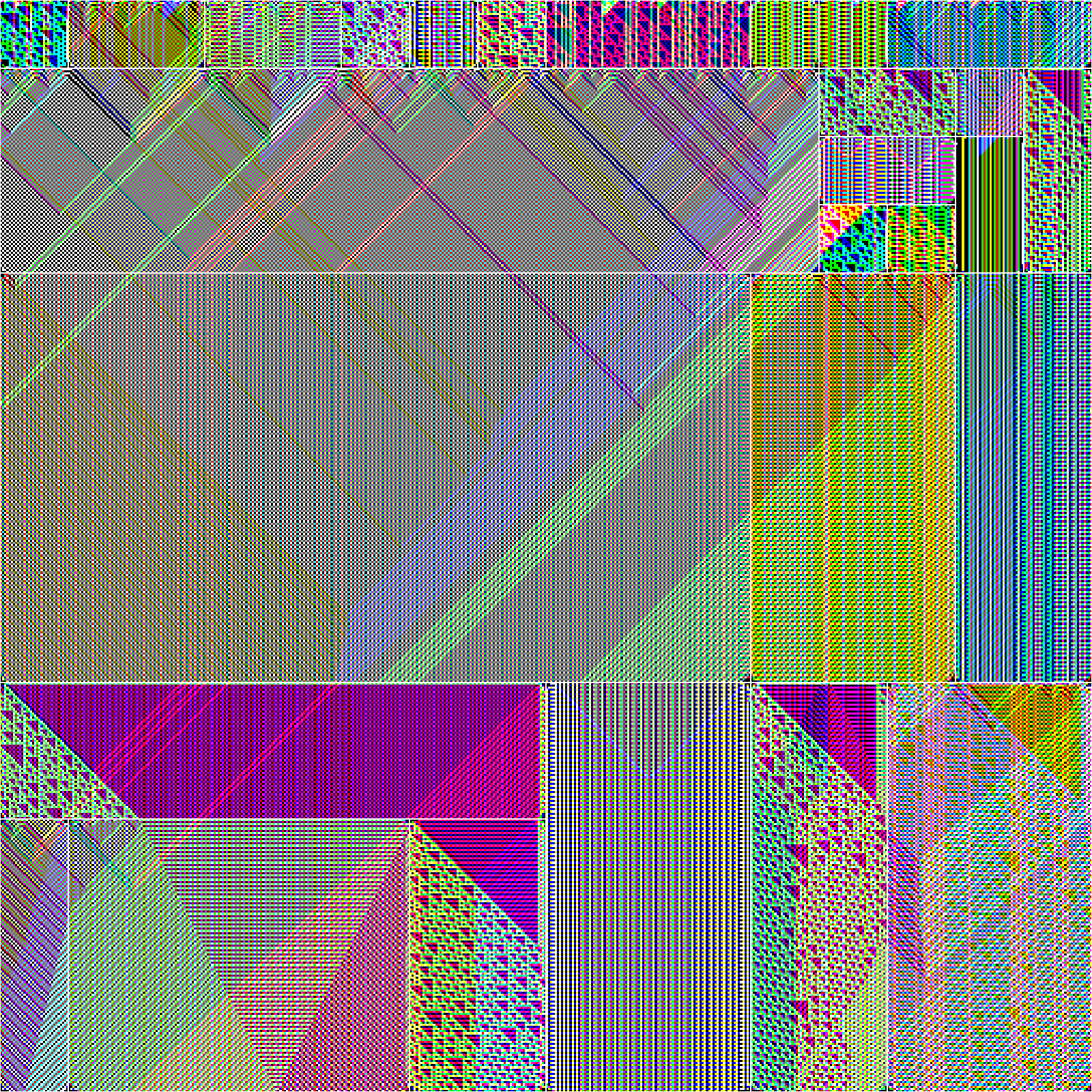 RULES (for Elementary Cellular Automata) #11 static token preview