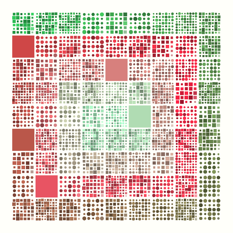 Pastel Grid #4 static token preview