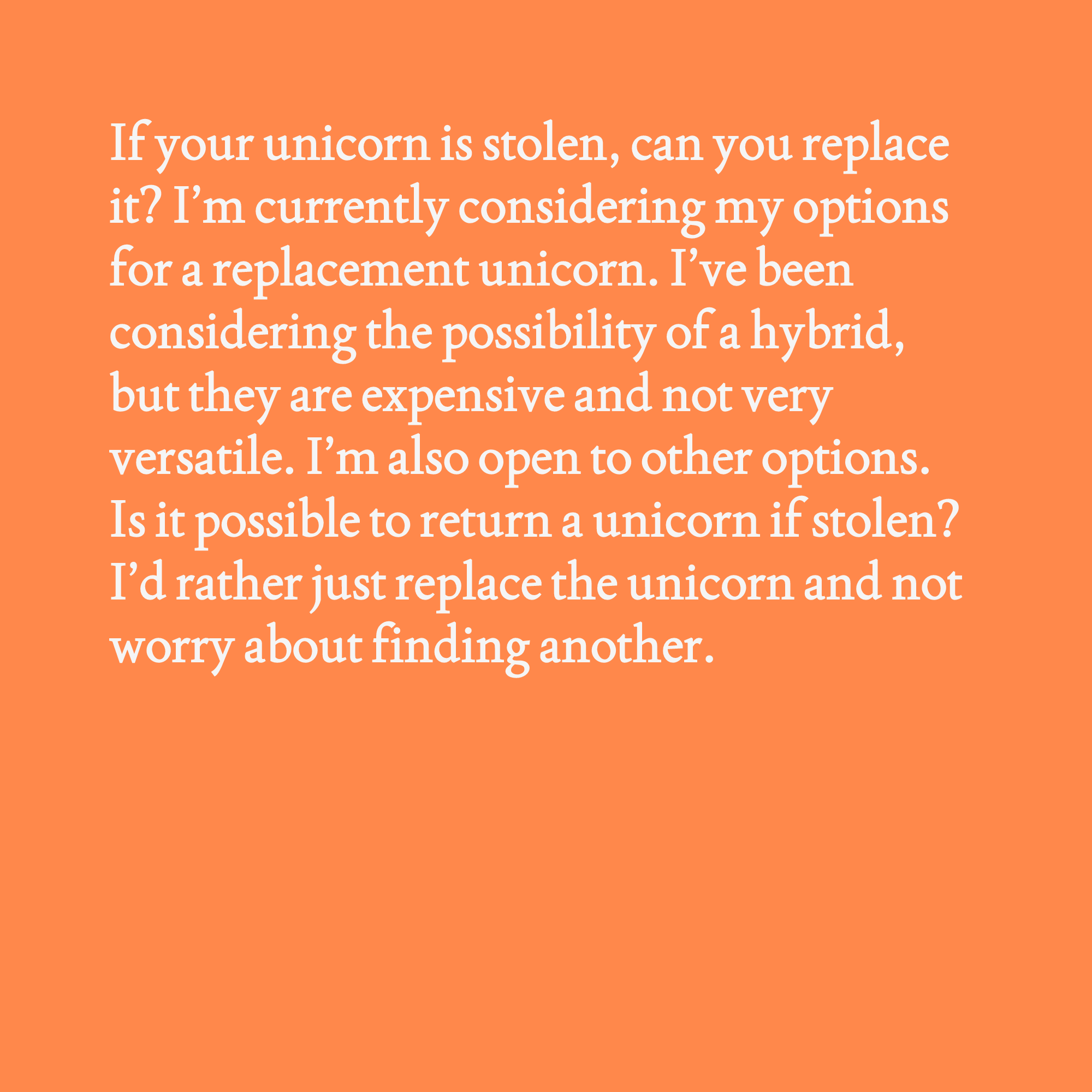 Unicorn Facts and Musings #17 static token preview