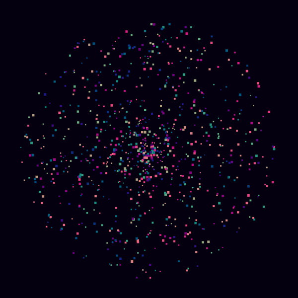 Vivid Galaxies #4 static token preview