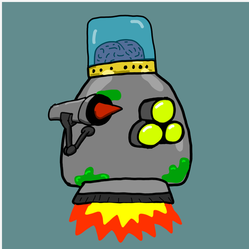 Evil Robots #21 static token preview