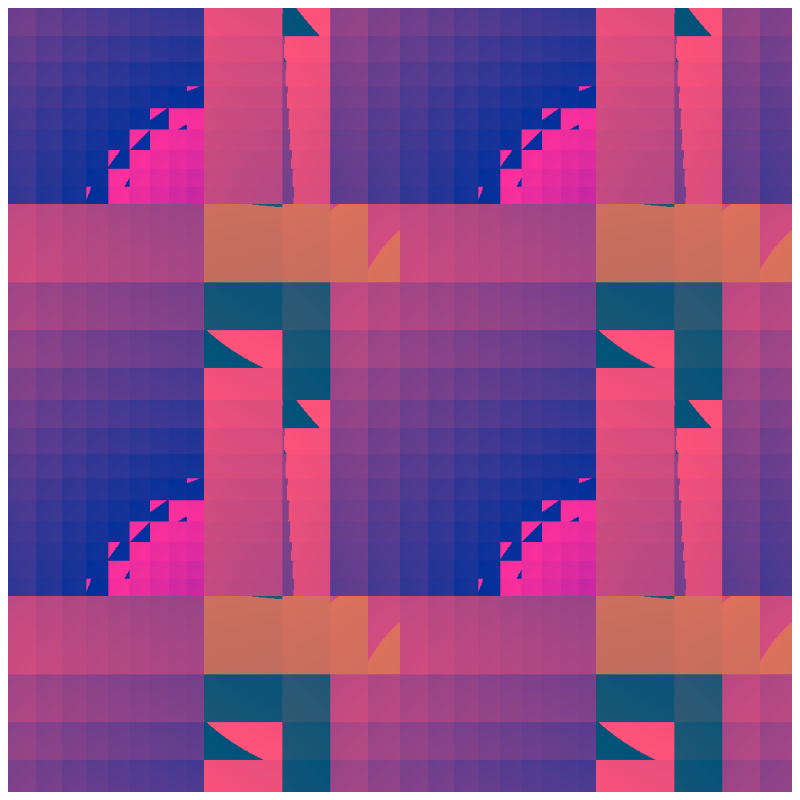 Funky Mosaic #7 static token preview