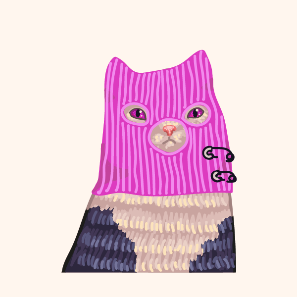 Kittens in balaclavas #2 static token preview
