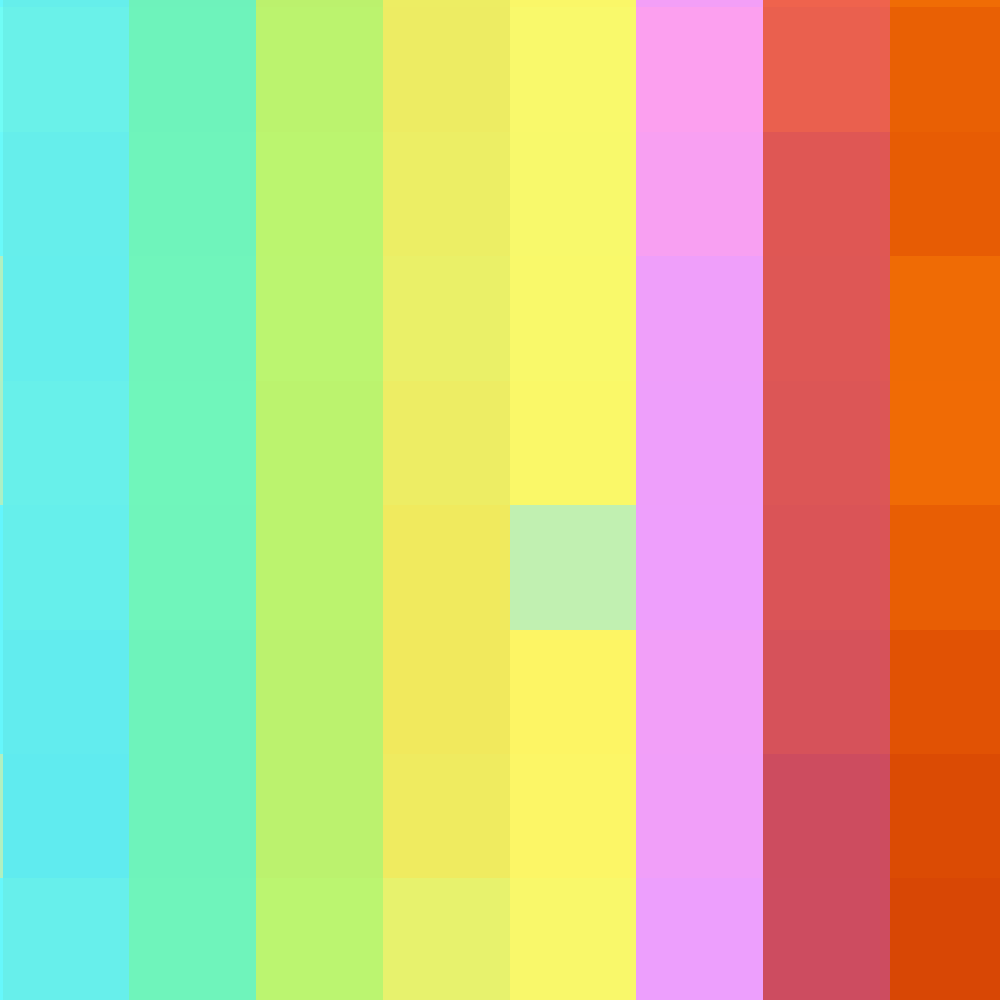 Pixelated Color Study #7 static token preview