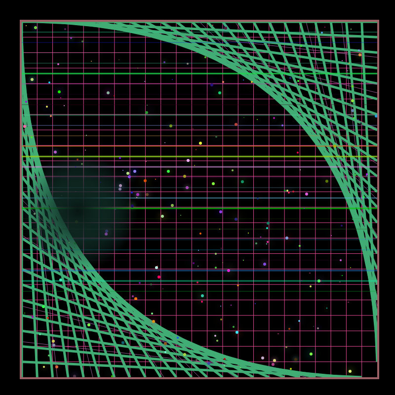 Deep Space Grid - AI Study III #12 static token preview