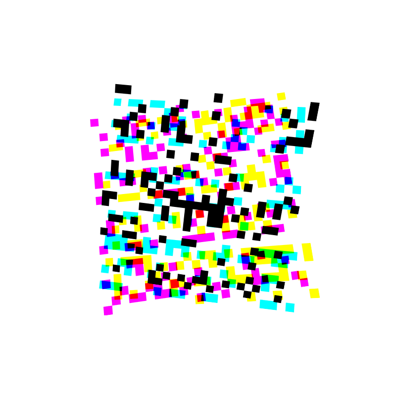 CMYK Decay #27 static token preview