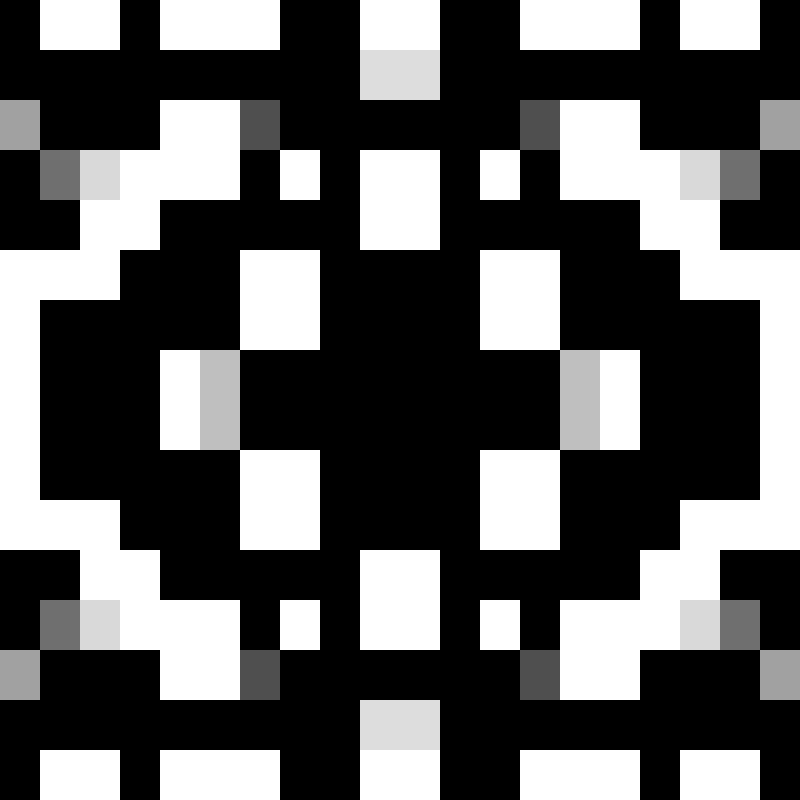 QR Glyphs Invaders #13 static token preview
