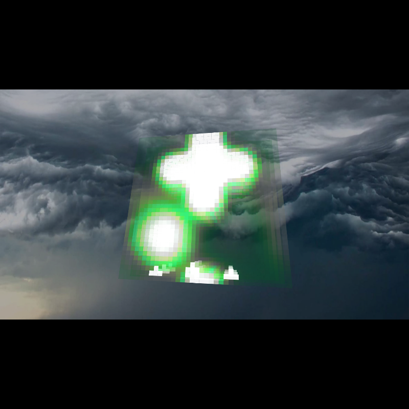 cellular automata - whitehot robot #1 static token preview