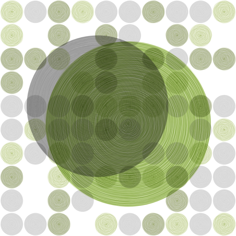 Brushed Circles #12 static token preview