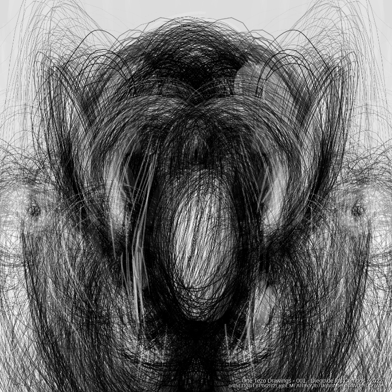 One Tezo Drawings #15 static token preview