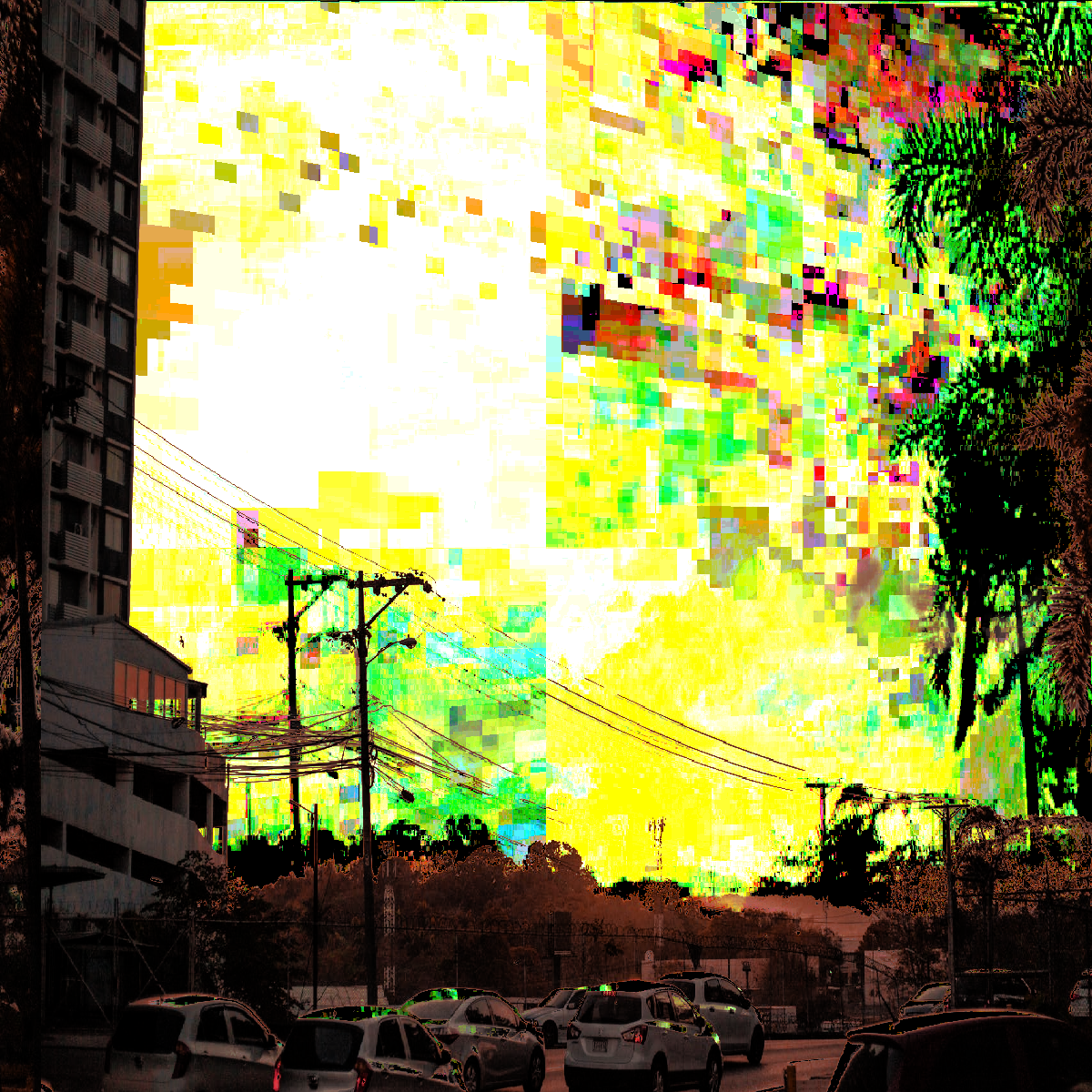 Glitch City #8 static token preview
