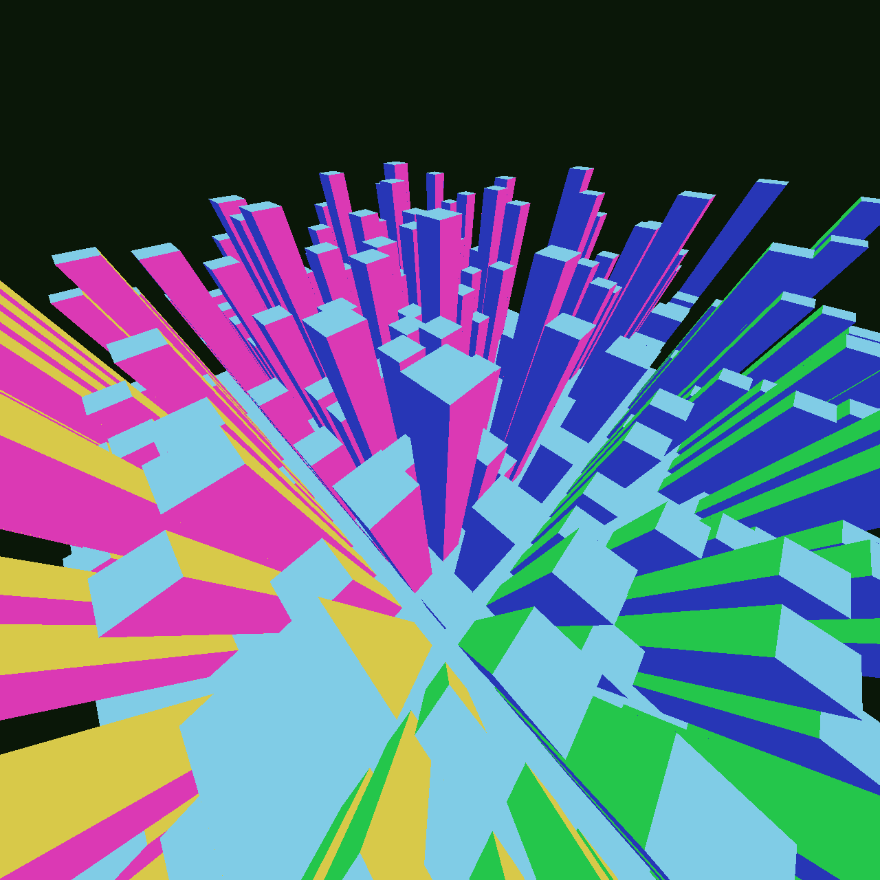 NYC psychedelic flying #3 static token preview