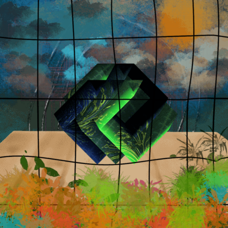 Geometric Garden #13 static token preview