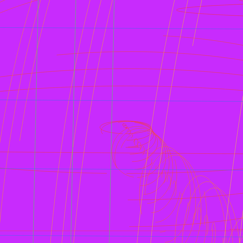 Fibonacci Rainbow Spirals ver2 var8 #2 static token preview