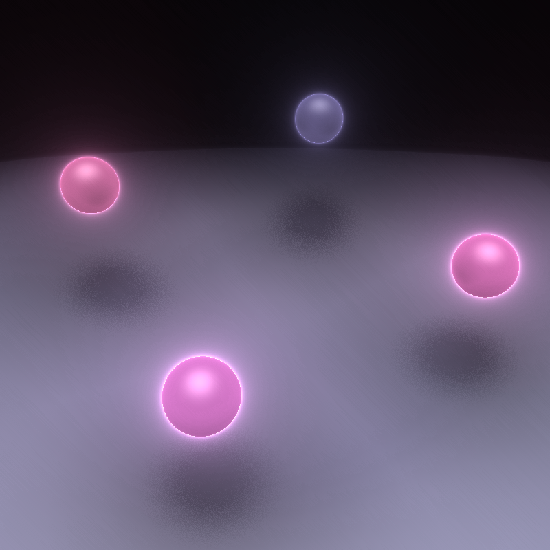 Audioreactive Shiny Spheres #7 static token preview