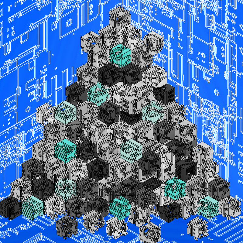 Chaotic Cube #22 static token preview